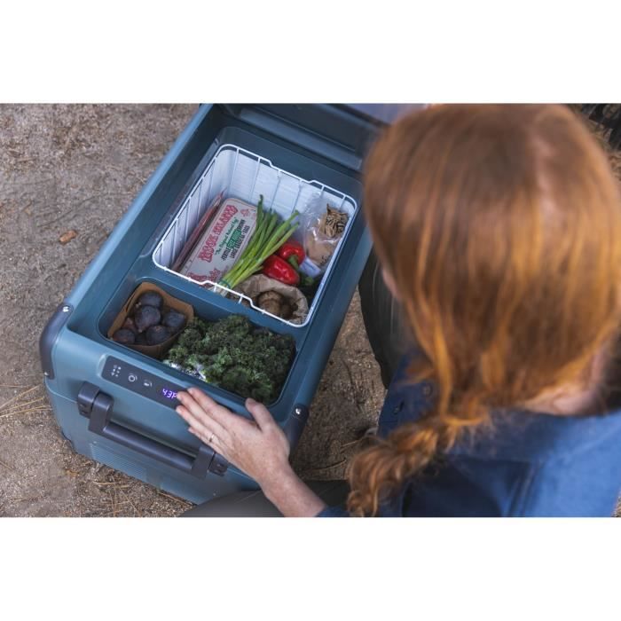 Glaciere électrique portable - DOMETIC - CFX2 37 - A compression - 37 litres - 12 V - 24 V - 230 V - de +20° a -22°C - Bleu