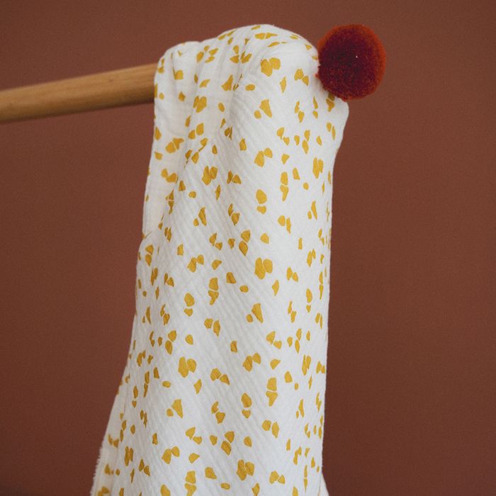 Sortie de bain - DOMIVA - Honey Moon - Coton ultra-doux et absorbant - Capuche intégrée