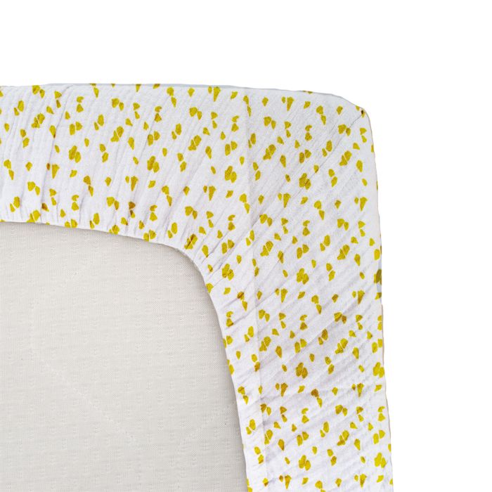 Drap housse jersey - DOMIVA - Savane - 70 x 140 cm - Coton extensible - oeKO-TEX