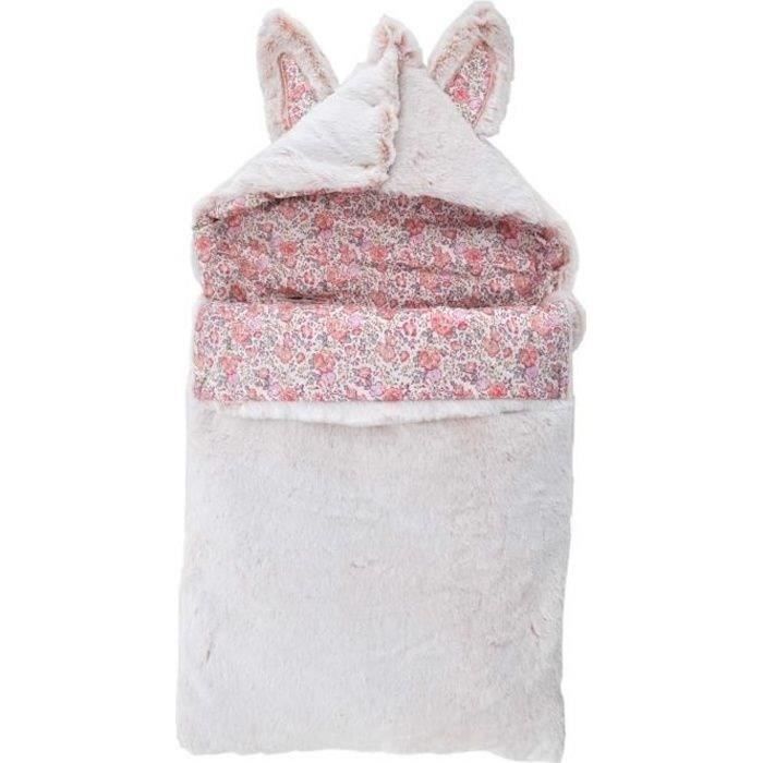 Nid d'ange Lapinou - Rose - 75 x 40 cm