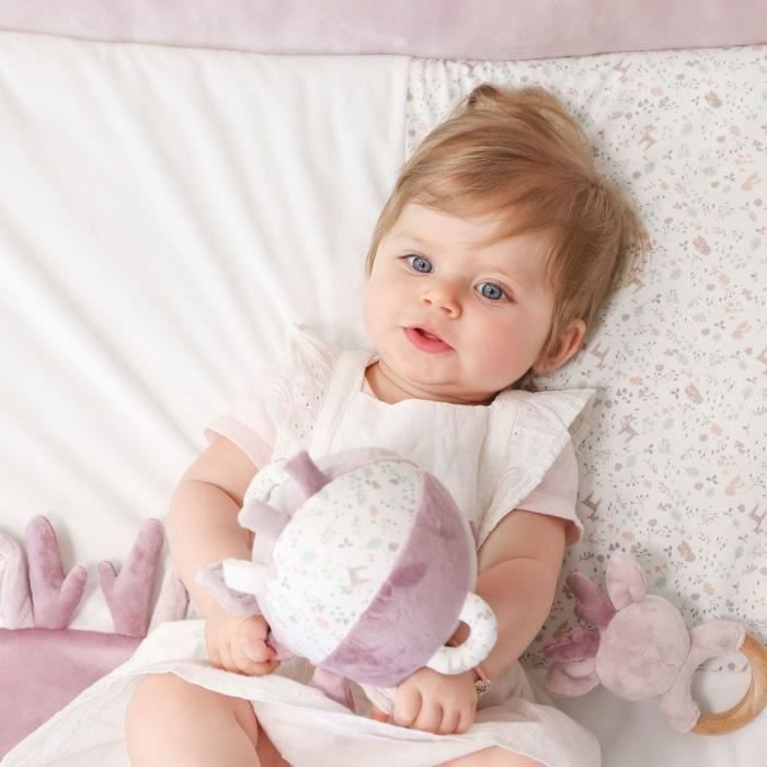 Fauteuil club Lilas - DOMIVA - 43x55.5cm HT 50cm - Pour bébé fille a partir de 9 mois