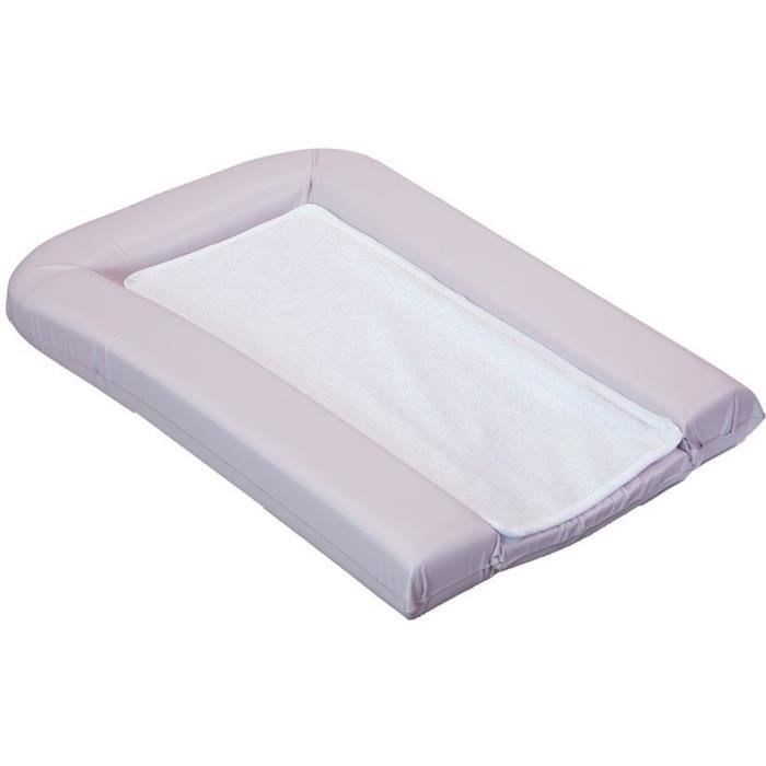 Matelas a langer avec 2 éponges amovibles - Lilas - 42 x 70 cm