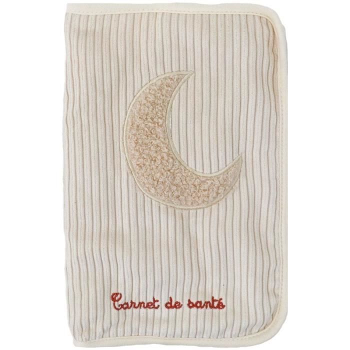 Protege carnet de santé - DOMIVA - Honey Moon - Fermeture éclair - 2 poches intérieures