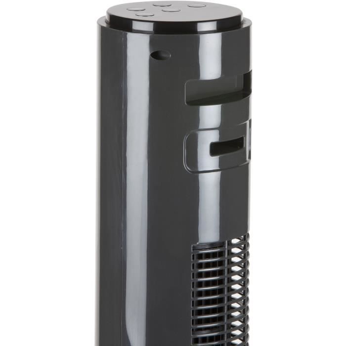 DOMO DO8124 Ventilateur colonne - 3 positions max :7,5m/sec - 3 fonctions:normal,naturel,nuit - Oscillation