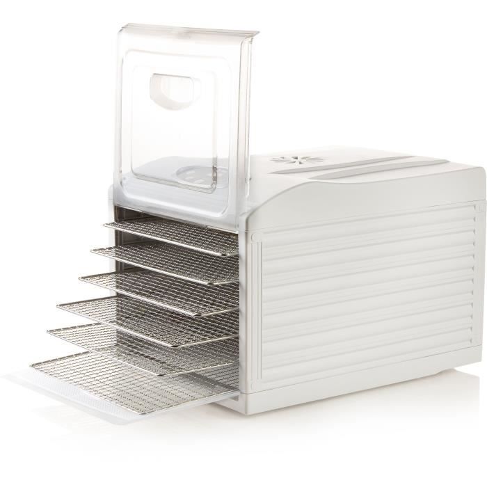 DÈshydrateur digital - DOMO - DO353DV - 500 W - 6 niveaux de dÈshydratation