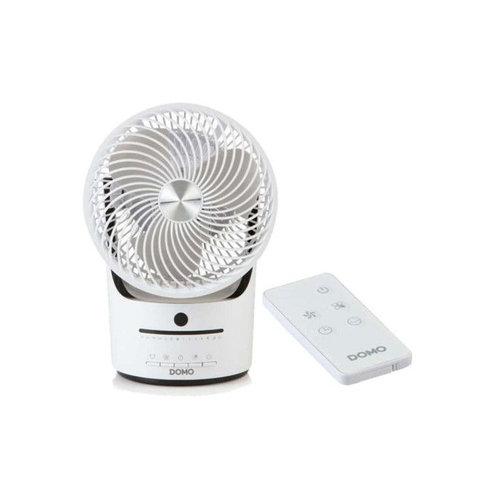 Ventilateur de table - DOMO - DO8148 - 45 W - Blanc - 3 vitesses - Oscillation 360∞