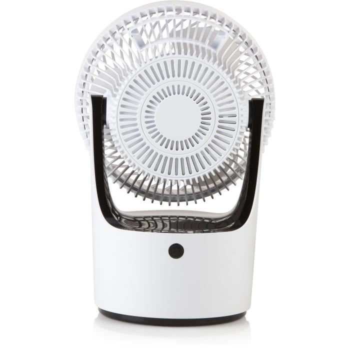 Ventilateur de table - DOMO - DO8148 - 45 W - Blanc - 3 vitesses - Oscillation 360∞