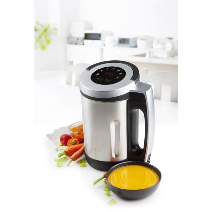 Blender chauffant DOMO ñ gris - 2,2 L ñ 7 programmes ñ 1000 Watt - DO716BL