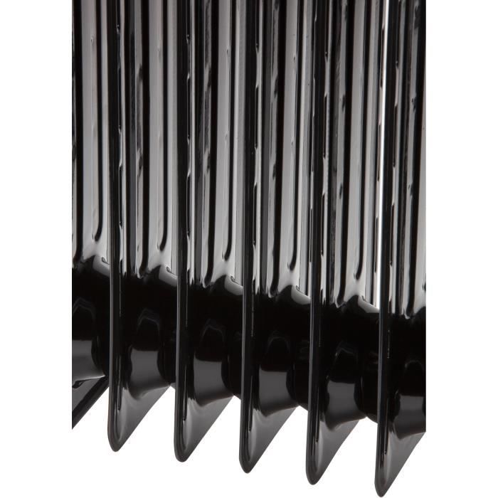 Radiateur a bain d'huile - 2000 W - DOMO - DO7327R - 42,5 x 28 x 64 cm - Noir