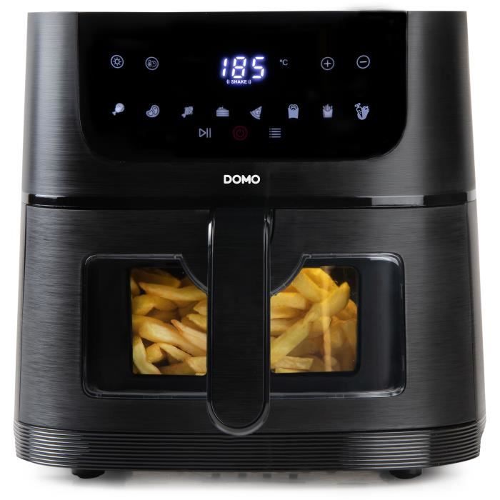 Friteuse sans huile - DOMO DO542FR - CapacitÈ 4L - 8 programmes automatiques - 1350W
