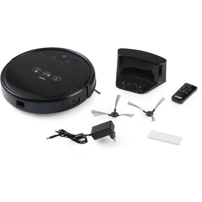 Aspirateur robot avec télécommande - DOMO - DO7293SN - 120 min - 2000 PA - 550 ml