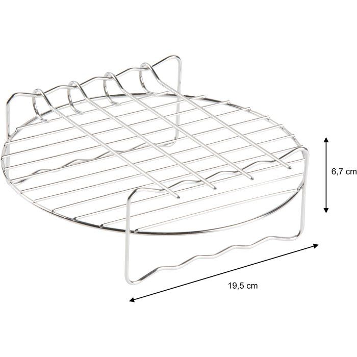 Accessoires AirFryer - DOMO - 12 pieces - Noir