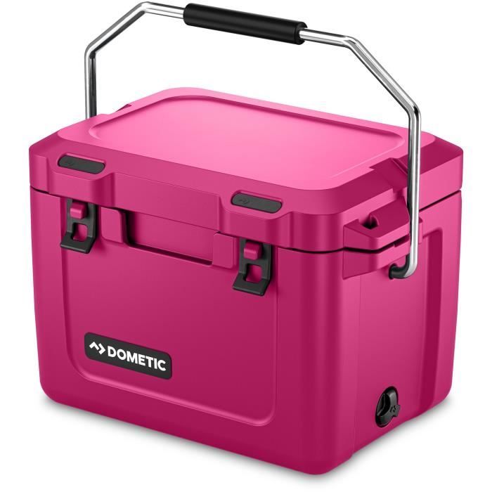 Glaciere isotherme - DOMETIC - Patrol 20 - 19L - Poignée de transport inox - Conserve la glace plusieurs jours - Orchid