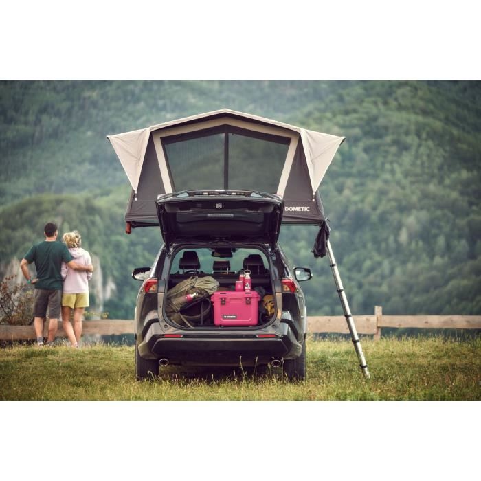 Glaciere isotherme - DOMETIC - Patrol 20 - 19L - Poignée de transport inox - Conserve la glace plusieurs jours - Orchid