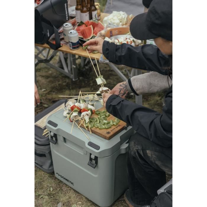 Glaciere isotherme - DOMETIC - Cool Ice CI 28 - 28L - Conserve la glace plusieurs jours - Moss
