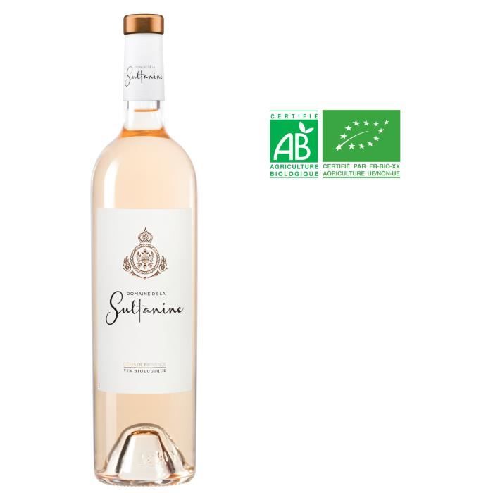 Domaine de la Sultanine 2024 Côtes des Provence - Vin rosé de Provence - Bio