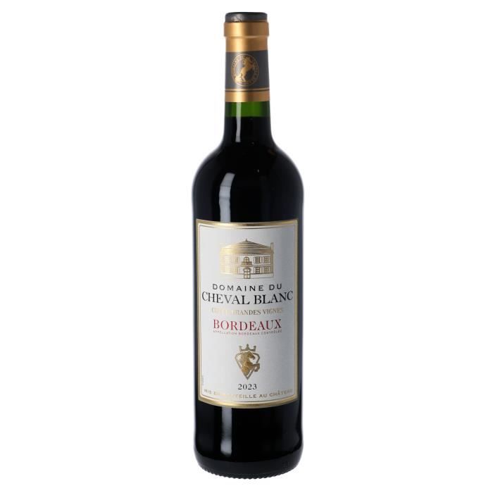 Domaine du Cheval Blanc Cuvée Grandes Vignes 2023 Bordeaux - Vin rouge de Bordeaux