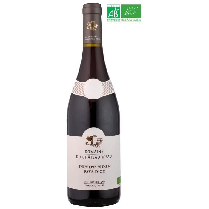 Domaine du Château d'Eau Pays d'Oc Pinot Noir - Vin rouge de Languedoc-Roussillon - Bio 2022