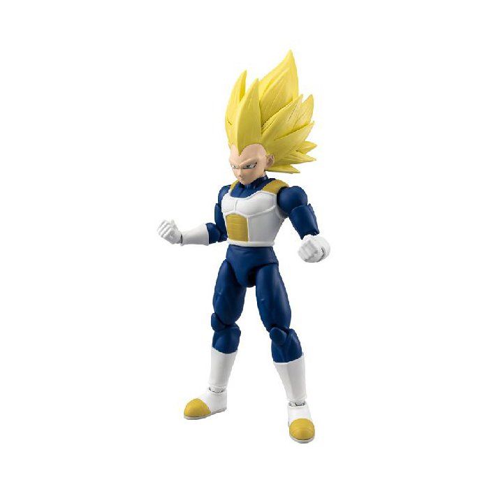 Figurine Dragon Stars 17 cm - BANDAI - Dragon Ball Daima - Super Saiyan 3 Vegeta - Vegeta SSJ3 - Licence Officielle Dragon Ball