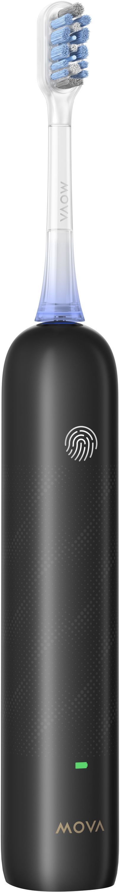 Brosse a dents électrique - MOVA - FRESH PRO - Noir - Oscillo-rotatif a pulsations
