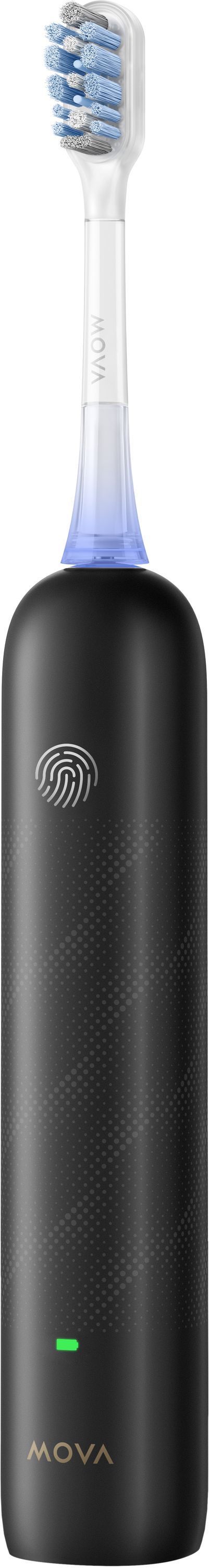 Brosse a dents électrique - MOVA - FRESH PRO - Noir - Oscillo-rotatif a pulsations