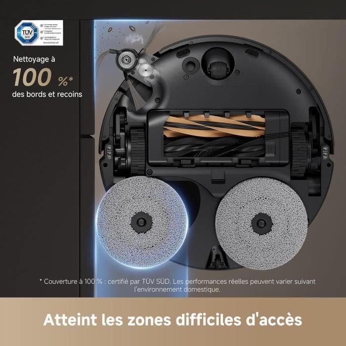 DREAME X50 Ultra Complete - Robot Aspirateur avec Station - Evitement d'obstacles par IA et Navigation a 360 - Aspiration 20 000 Pa