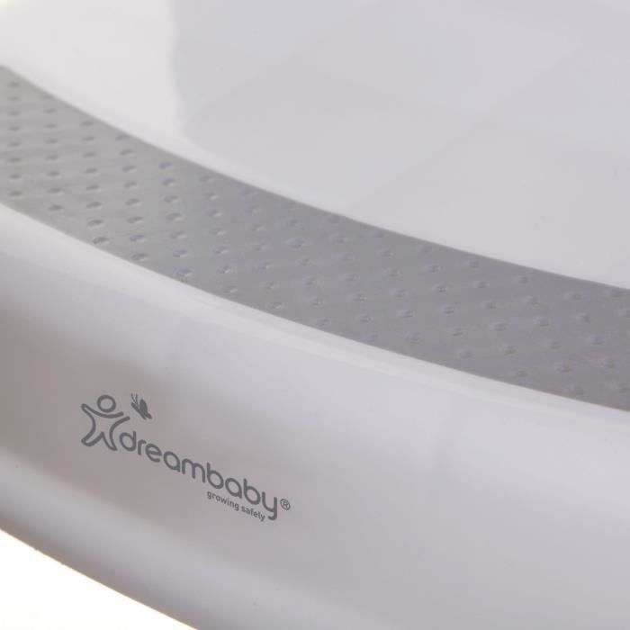 Tabouret marchepied - DREAMBABY - 2 Up - AntidÈrapant et texturÈ - Jusqu'a 80 kg pour les petits et les adultes - Gris