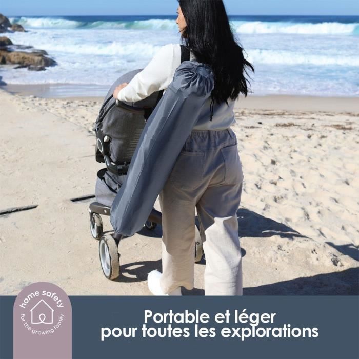 Adventure Parc Pop-Up - DREAMBABY - Tissu avec sac de transport - Housses anti-UV (utilisation extérieur) - Ø 1,3 m - H1 m