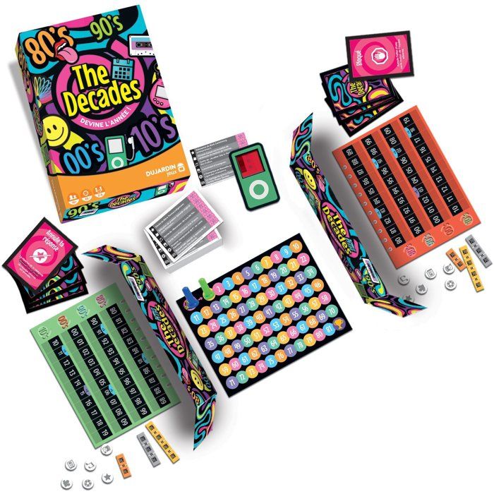 jeu de carte - The Decades