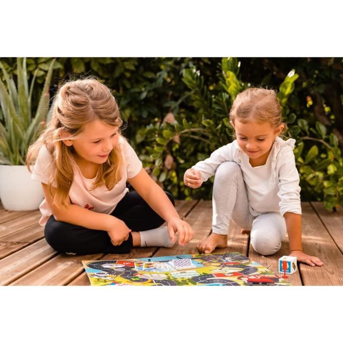 MILLE BORNES PAT PATROUILLE - Jeu de société - DUJARDIN - La Pat' Patrouille sauve la Grande Vallée dans ce jeu collaboratif