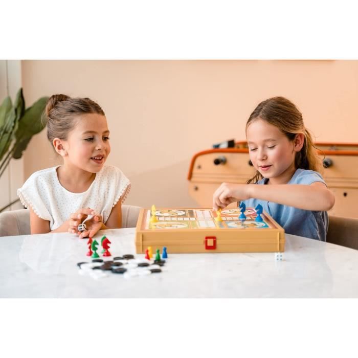 COFFRET 8 JEUX STANDARD - Jeu de société - DUJARDIN - Profitez de 8 jeux classiques réunis dans un seul coffret