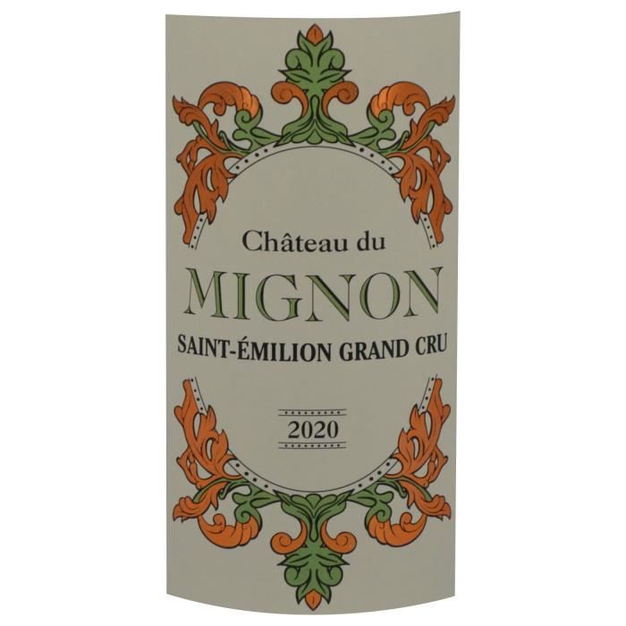 Château Du Mignon 2020 Saint-Emilion Grand Cru - Vin rouge de Bordeaux