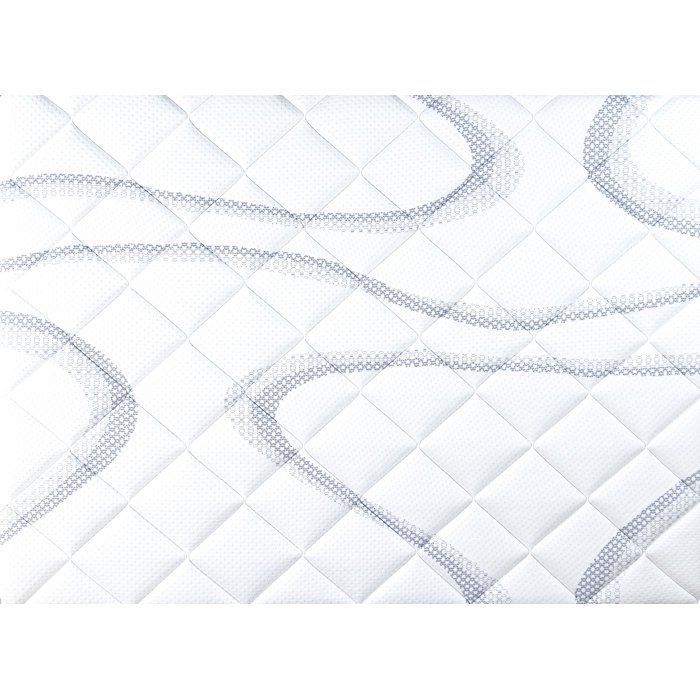 Ensemble matelas sommier 90x190 marque DUNLOPILLO - Hauteur 18 cm - Mousse Aérial - Soutien Ferme - Fabriqué en France