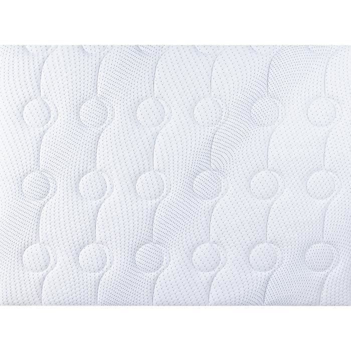 Ensemble matelas sommier 160x200 (2x80)marque DUNLOPILLO Hauteur 21 cm- Latex -7 zones - Soutien Équilibré - Fabriqué en France