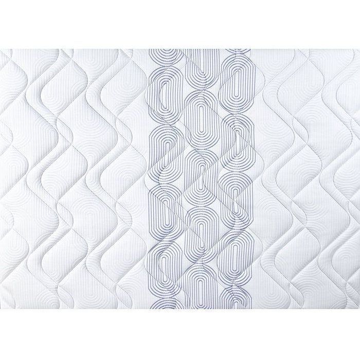 Ensemble matelas sommier 160x200 (2x80) marque DUNLOPILLO -Hauteur 20 cm - Ressorts ensachés -Soutien Equilibré - Fabriqué en France