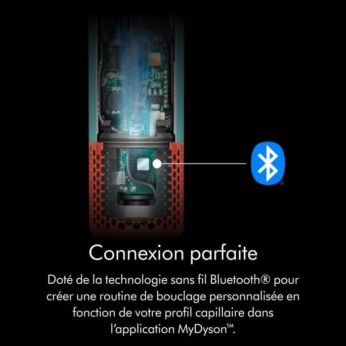 DYSON - Multistyler - Airwrap i.d. - Cheveux bouclés a frisés - Edition Fete des Meres Jaspe fleur de prunier - 1300 W