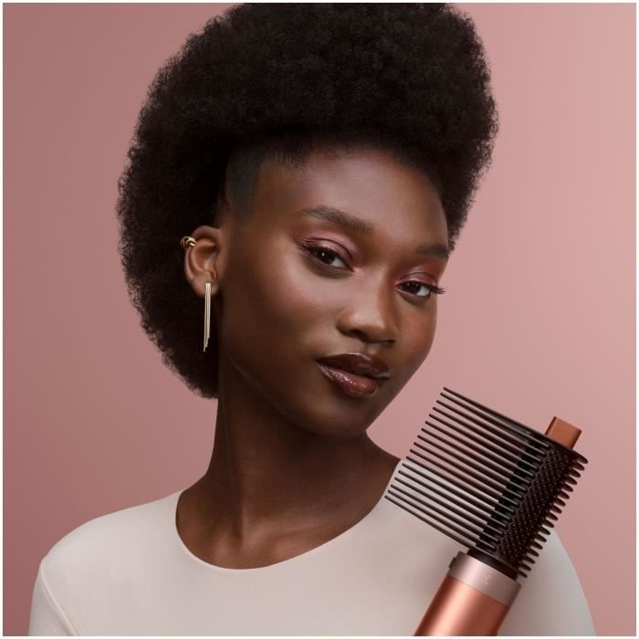 DYSON - Airwrap I.d Cheveux bouclés a frisés - Edition Gifting - Soie Ambré - 1300 W