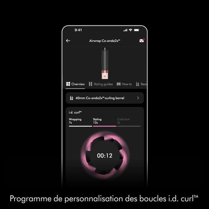 DYSON - Airwrap I.d Cheveux bouclés a frisés - Edition Gifting - Soie Ambré - 1300 W