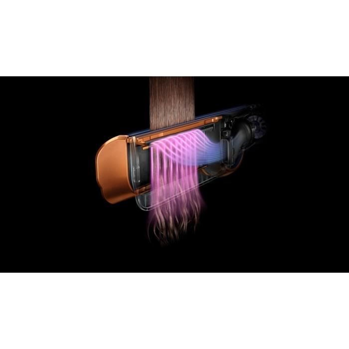 DYSON - Lisseur séchant - Airstrait - Edition Gifting - Soie Ambré - 1600 W