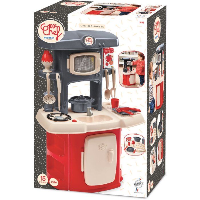 ECOIFFIER 100% Chef 1696 - Cuisine Loft - 18 mois - Un repas de Roi !
