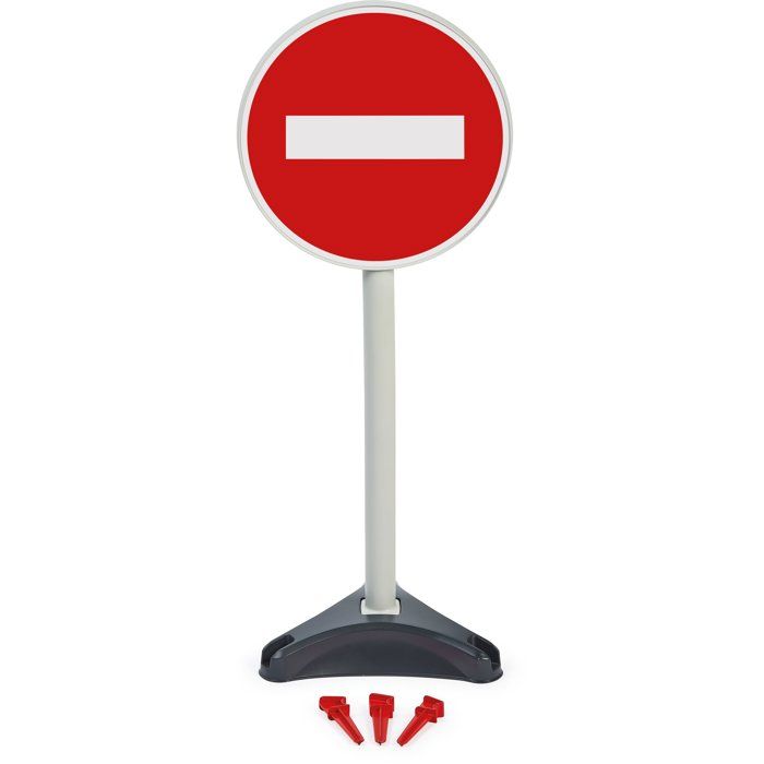 ECOIFFIER Tp 476 - 3 Panneaux Signalisation - 18 mois - Une signalisation grandeur nature