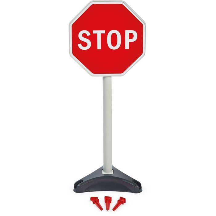 ECOIFFIER Tp 476 - 3 Panneaux Signalisation - 18 mois - Une signalisation grandeur nature