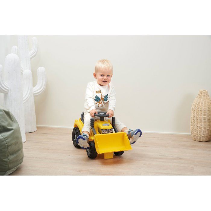 Porteur Tracto pelle - ECOIFFIER - Jaune - Pour Enfant de 12 a 36 mois