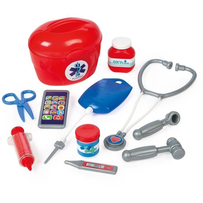 Chariot mÈdical - ECOIFFIER - 1902 - Soigner les malades