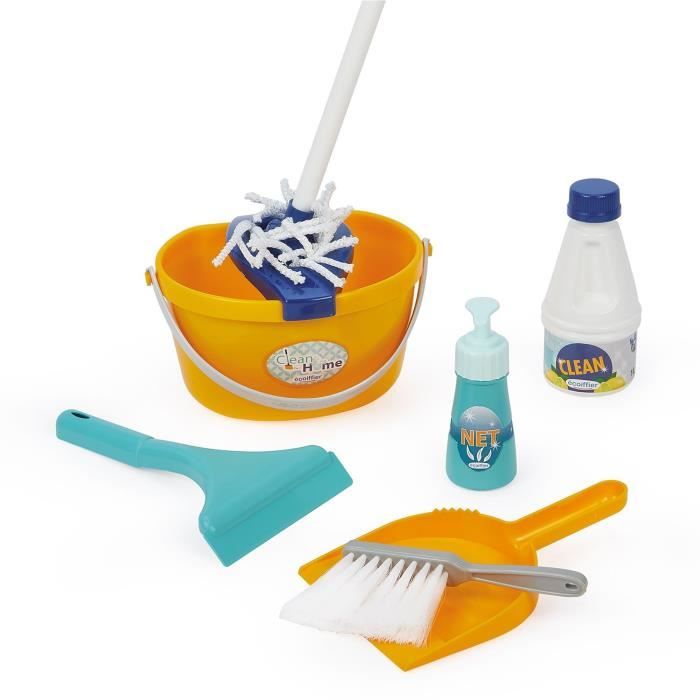 Chariot mÈnage + aspirateur - ECOIFFIER - 2774 - Faire le mÈnage devien un plaisir