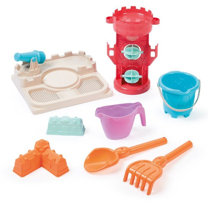 ECOIFFIER Plage 4603 - Table Sable Et Eau - 18 mois - Pour Jouer avec le Sable Et L'Eau