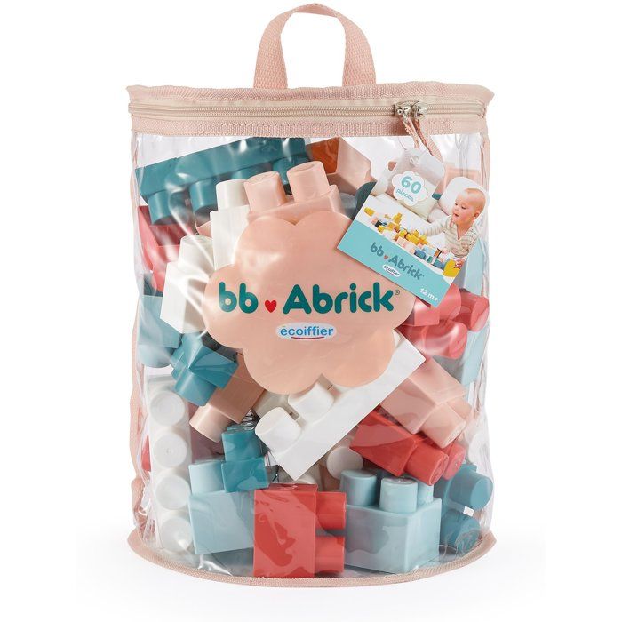 ECOIFFIER Bb Abrick 7933 - Sac Demi-Lune 60 Pces - Bb Abrick - 12 mois - Un Maximum de Combinaisons