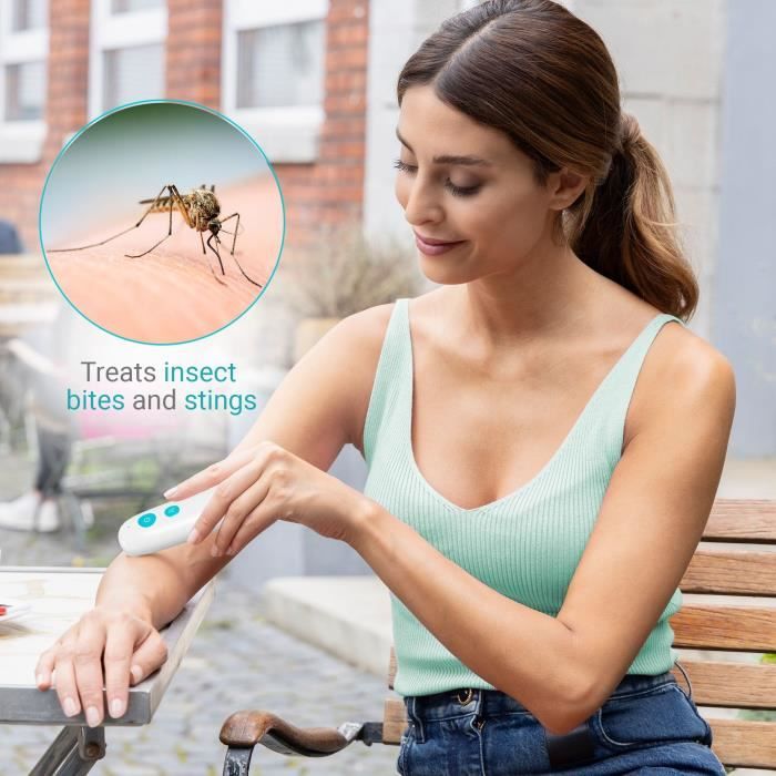 Appareil soulageant les piq˚res d'insectes - Ecomed by Medisana IB-50E - sans produit chimique - peau sensible et normale