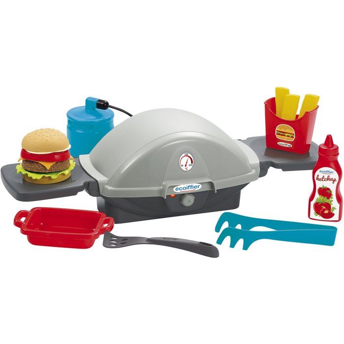 ECOIFFIER Jardin 4665 - Barbecue Burger - 18 mois - Un Petit Barbecue En Famille ?