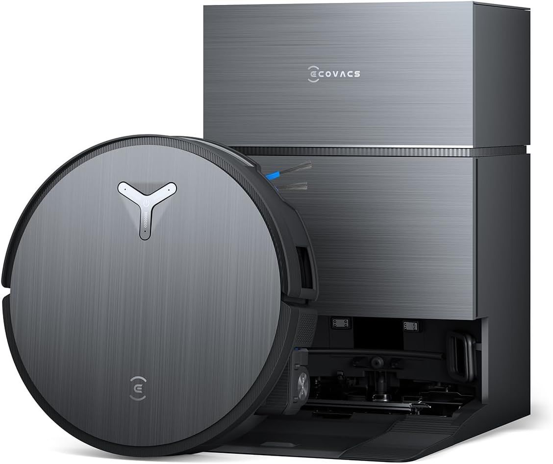 ECOVACS X11 PRO OMNI - Robot Aspirateur Laveur avec Blast - 19500 Pa - PowerBoost Ultra-Rapide - OZMO Roller 2.0 - ZeroTangle 3.0